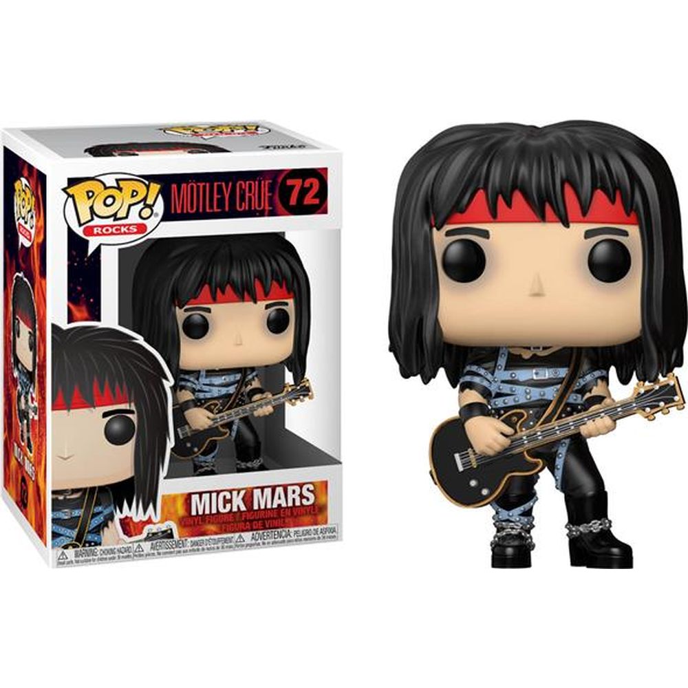 FUNKO POP ROCKS S4- MOTLEY CRUE- NIKKI SIXX - XtremePlay Chile