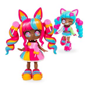 FIGURA COLECCIONABLE MUÑECA ANIMAKII DOLL SET LOLLYPOP-BUBBLEGUM
