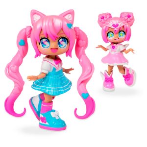 FIGURA COLECCIONABLE MUÑECA ANIMAKII DOLL SET MAGICAL GIRL-SCHOOL GIRL
